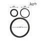Jandy O-Ring Kit sizes: 3/4", 7/8", and 1 3/4" for DEV and DEL filters available at Discount Pool Mart.