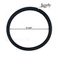Jandy Pool Light Lens Gasket R0451101 R0790500 17 3/4 inch silicone seal from Discount Pool Mart DPM.