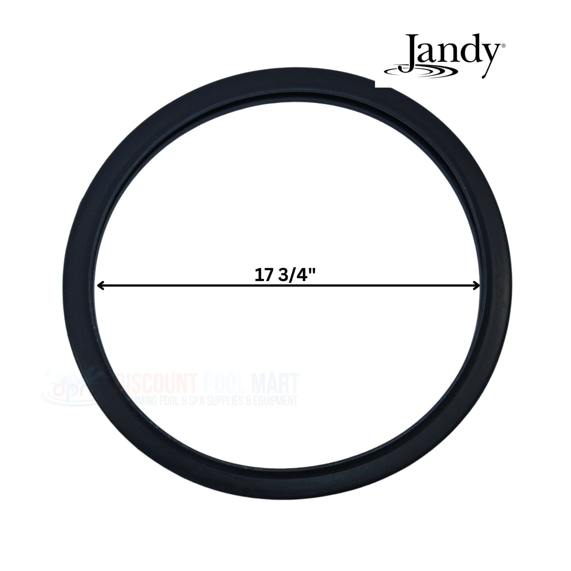 Jandy Pool Light Lens Gasket R0451101 R0790500 17 3/4 inch silicone seal from Discount Pool Mart DPM.