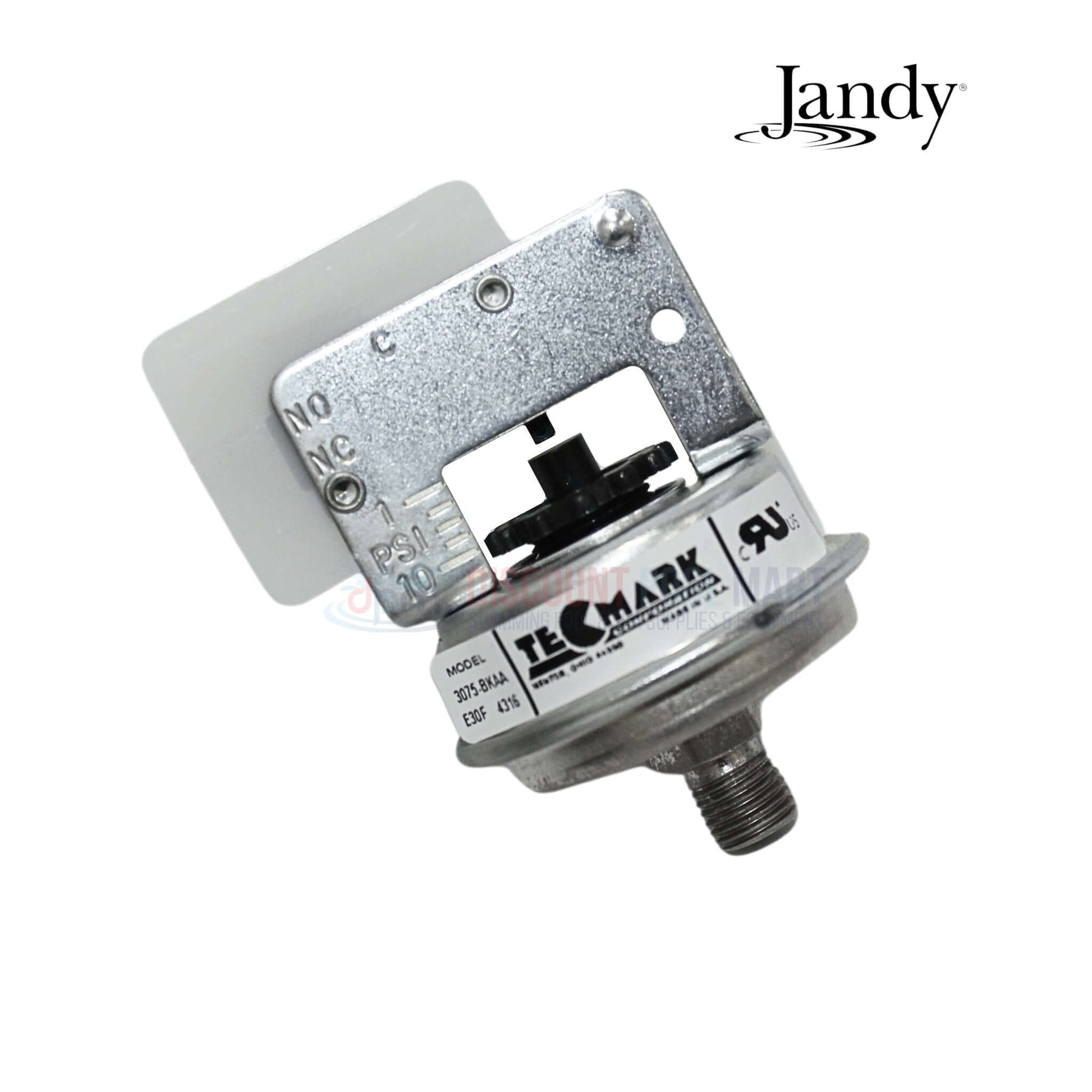 Jandy Pressure Switch R0015500 for heaters, 1-10 PSI, sold by Discount Pool Mart DPM.
