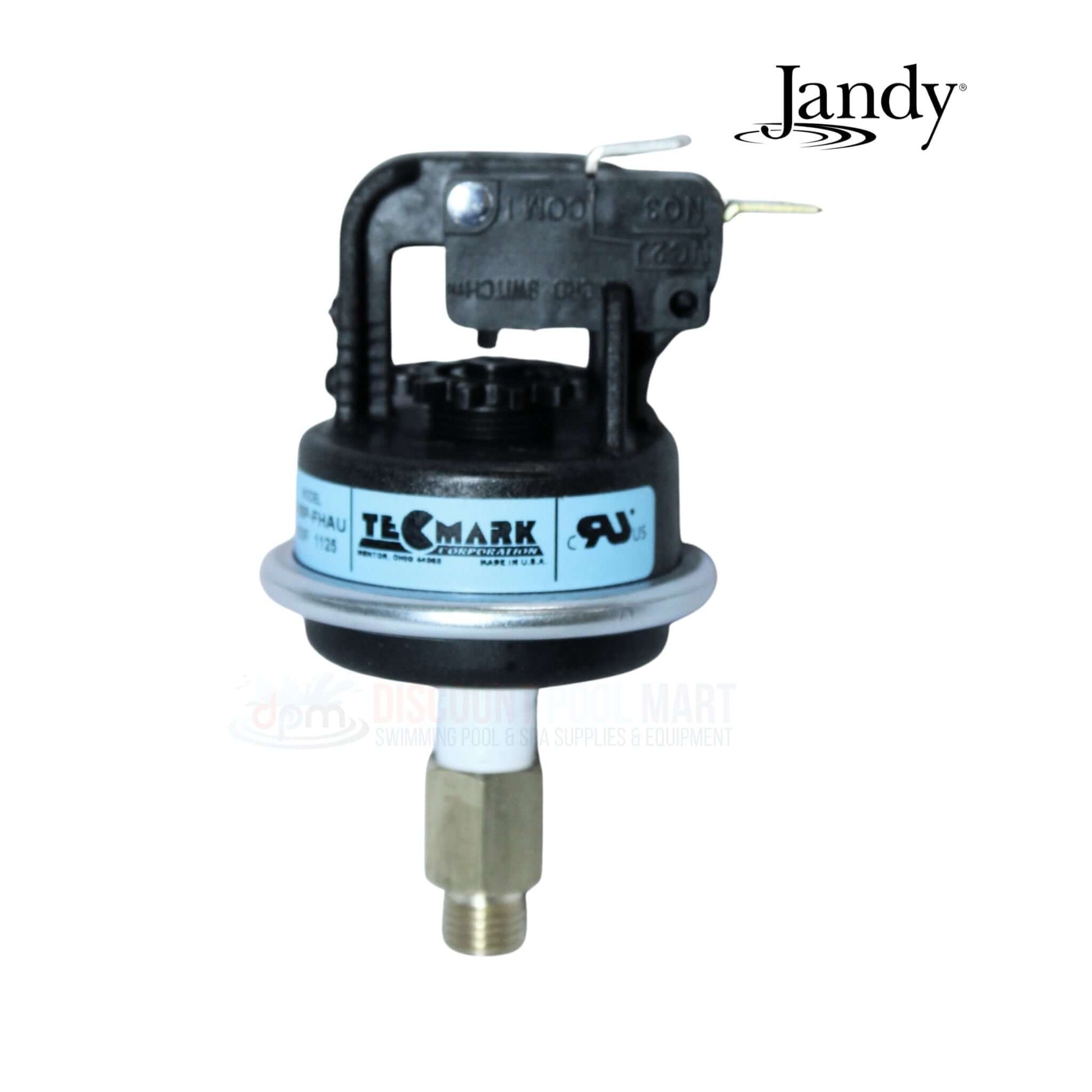 Jandy Pressure Switch R0013203 from Discount Pool Mart, showcasing a precise design for JXiQ heaters and pool supplies.