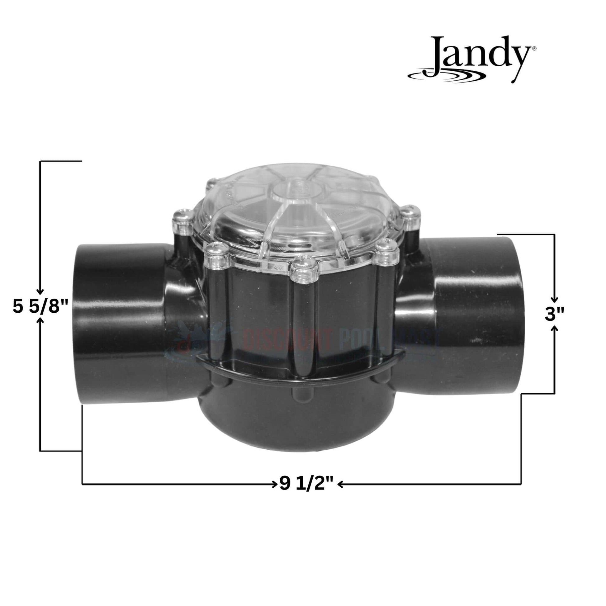 Jandy Swing Straight Check Valve 7307 | 2.5"-3" | Ideal for pool systems | Discount Pool Mart DPM