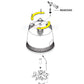 Jandy Top Handle Assembly R0357100 diagram for DEV/DEL filter at Discount Pool Mart DPM, showcasing parts and design.