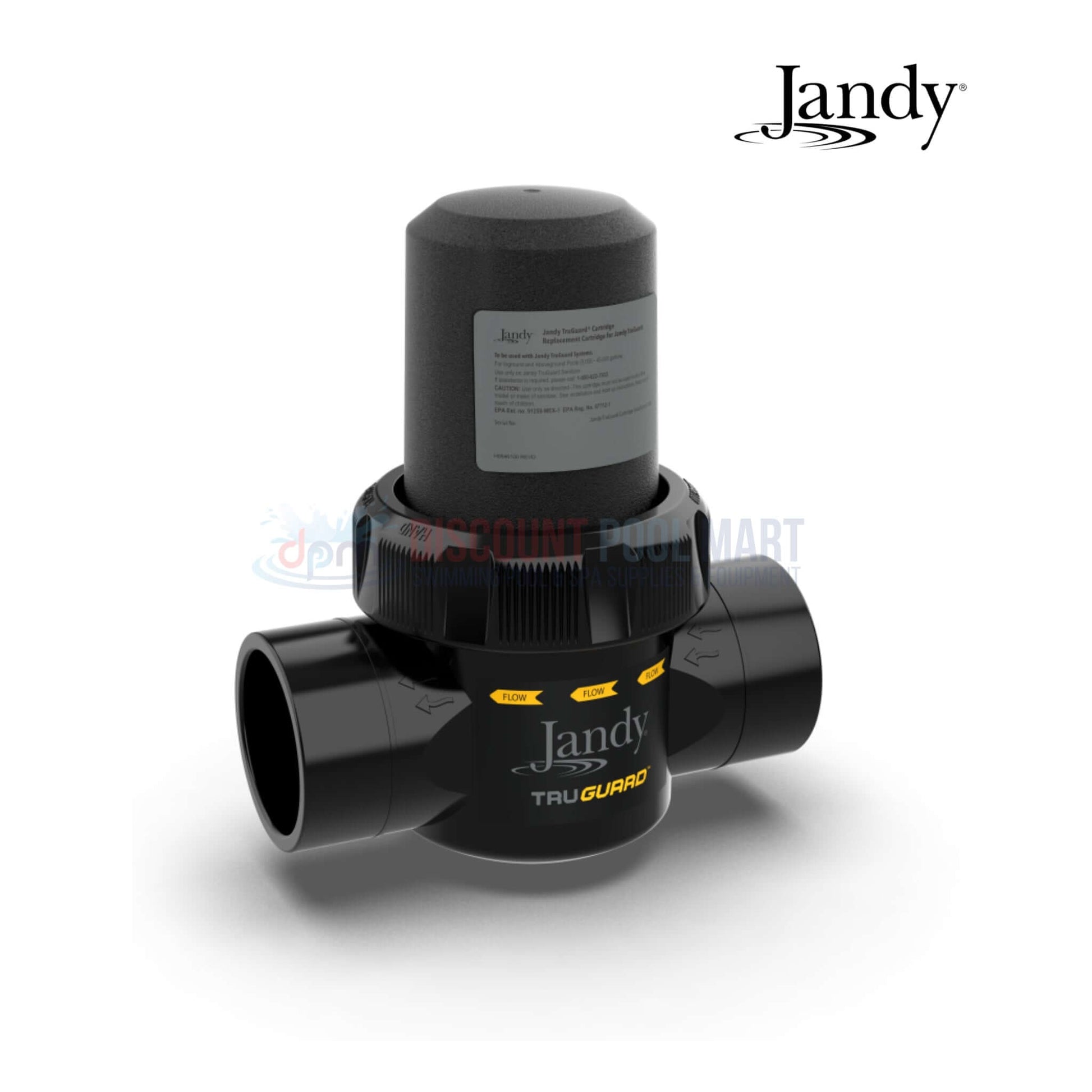 Jandy TruGuard Mineral Filter & Sanitizer, black water treatment tool for pools, from Discount Pool Mart, SKU: TRU-GUARD.