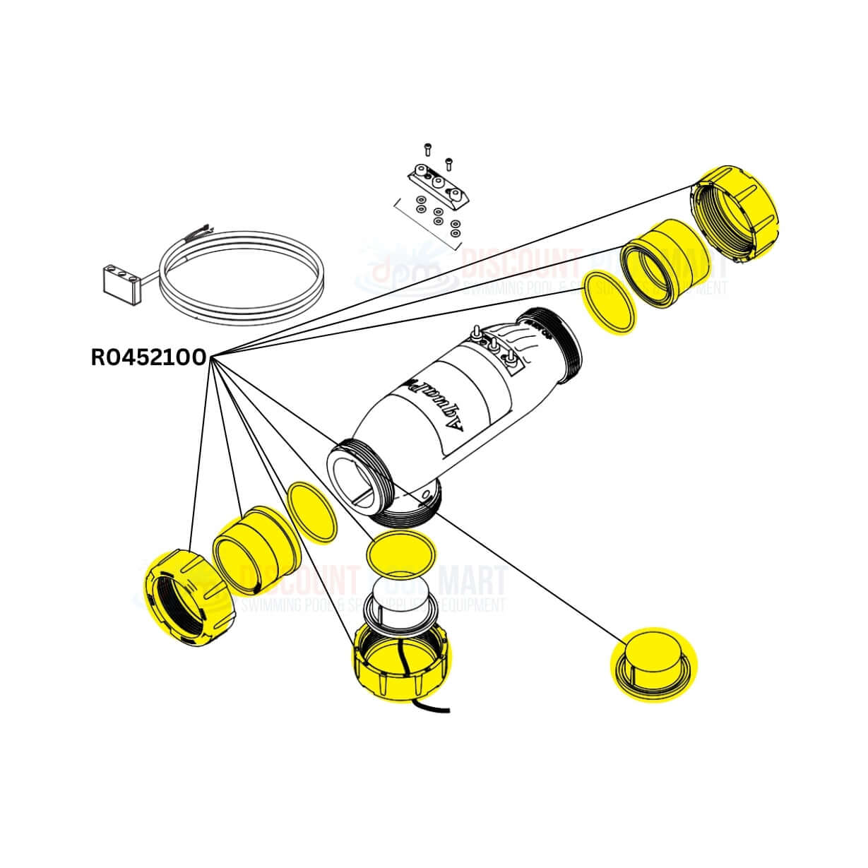 R0452100 | Jandy Universal Union Kit | 2 Inch