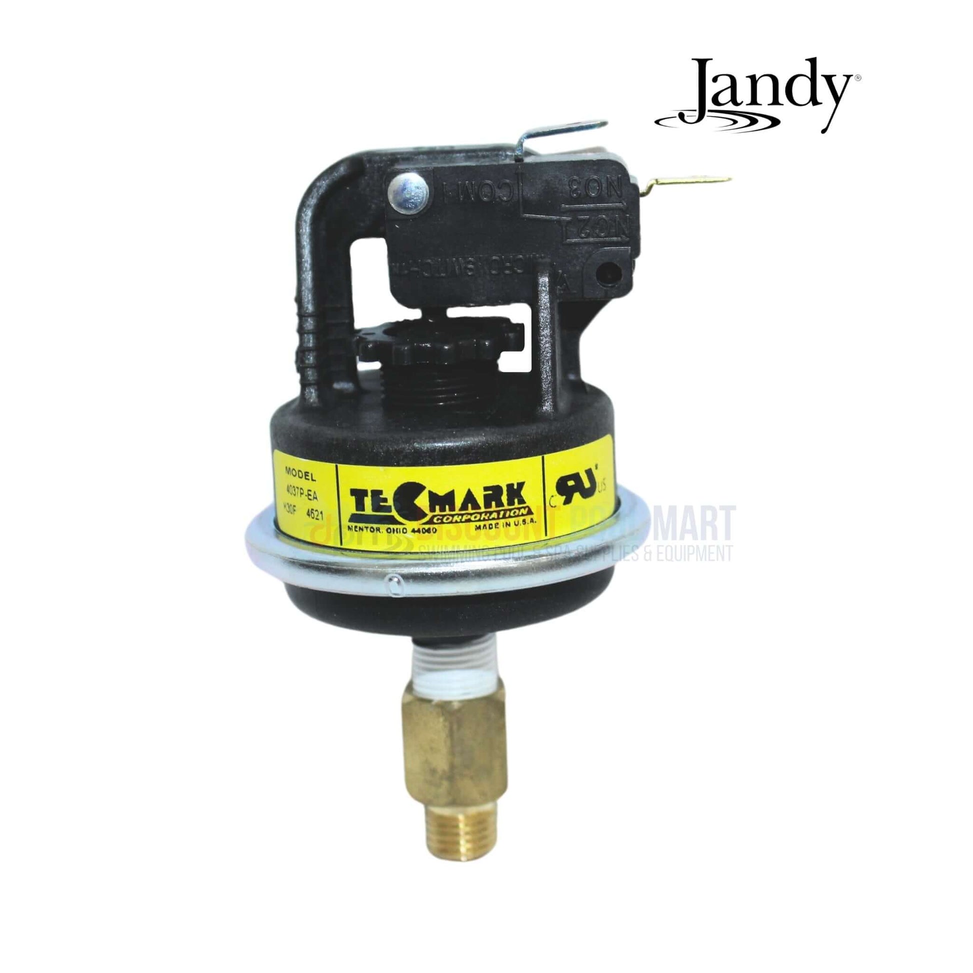 Jandy Air Pressure Switch R0013200 for pool heaters, 2 PSI, available at Discount Pool Mart DPM.