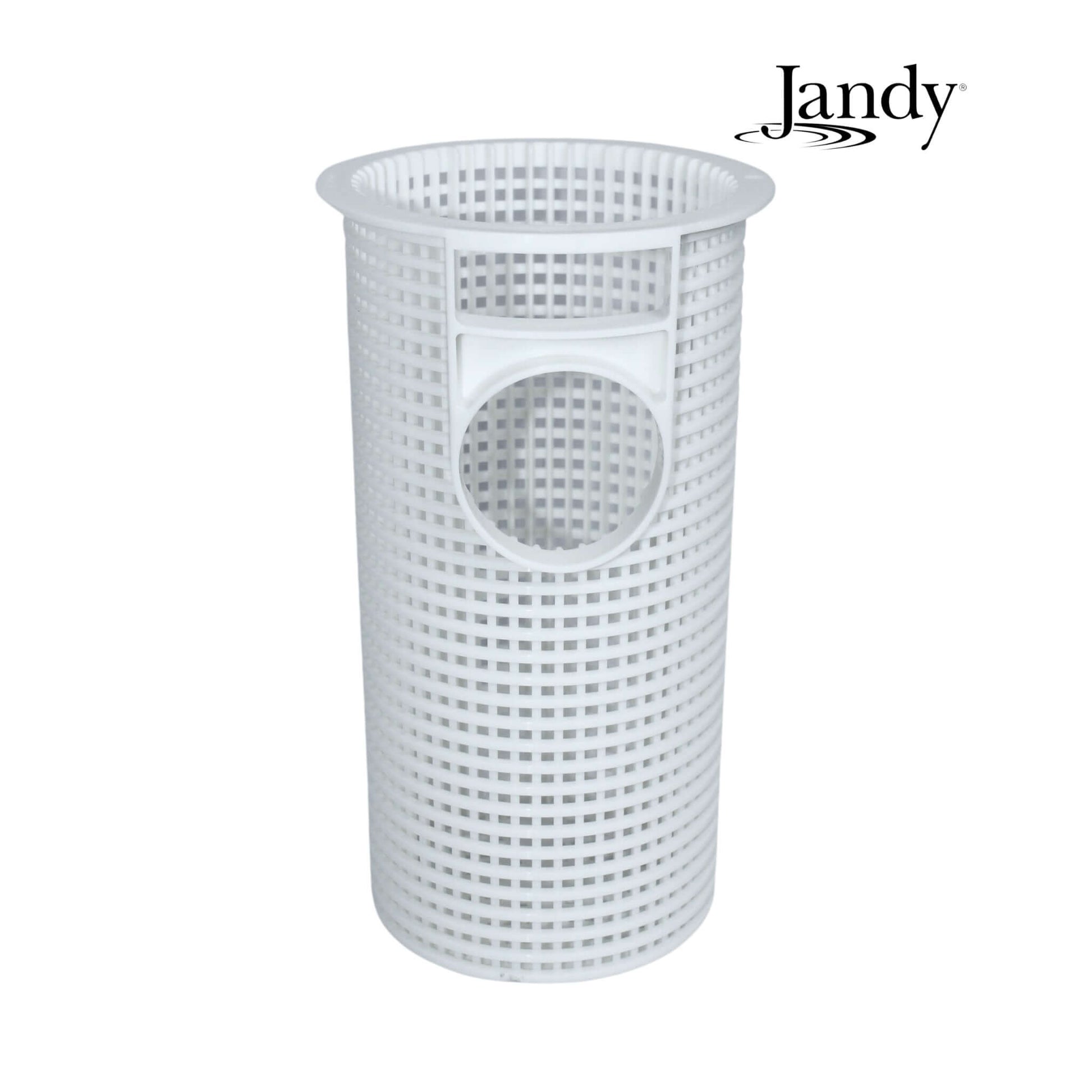 Jandy Basket for FloPro Pumps R0480100 from Discount Pool Mart DPM, replacement debris trap for better pool circulation.