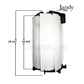 Jandy Complete Grid Assembly for DEV48 DEL48 Filters, 48 Sq Ft, Discount Pool Mart DPM, 29.5in x 24.75in dimensions.
