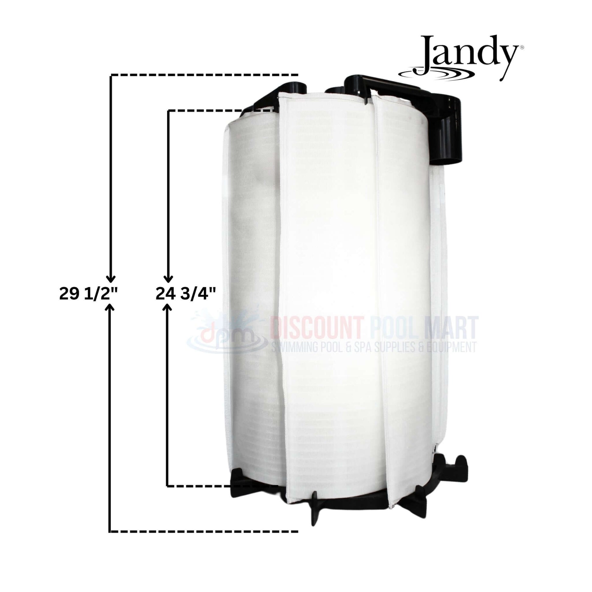 Jandy Complete Grid Assembly for DEV48 DEL48 Filters, 48 Sq Ft, Discount Pool Mart DPM, 29.5in x 24.75in dimensions.