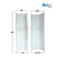 Jandy DEV Series DE Filter Replacement Grids, 7 large & 1 partial, made in USA, available at Discount Pool Mart DPM.