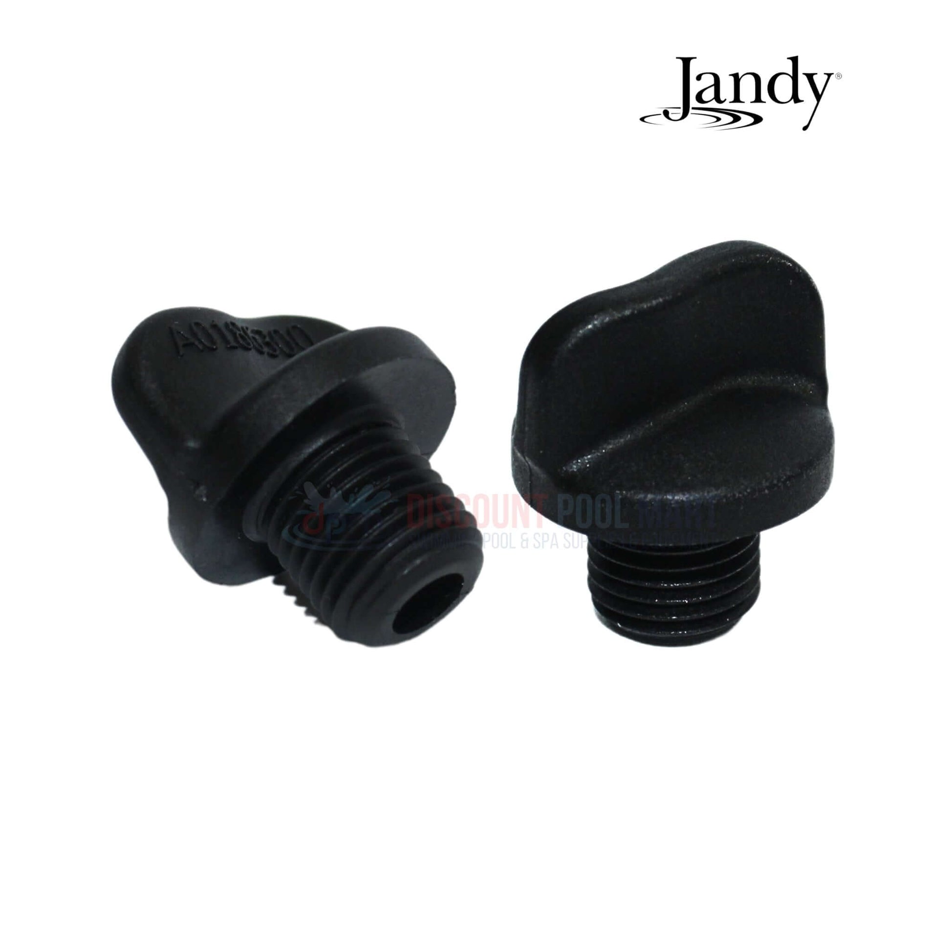 Jandy Drain Plug with O-Ring, 2 pack for pumps & heaters, OEM replacement part from Discount Pool Mart DPM.
