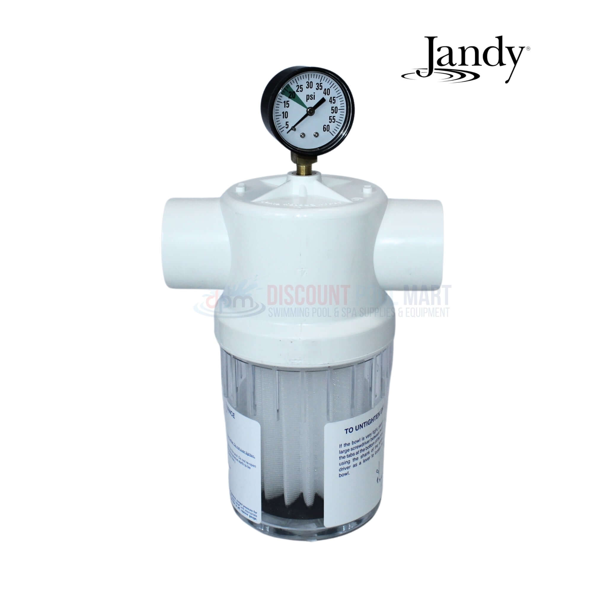 2888 | Jandy Energy Filter with Gauge for Ray-Vac Pro Series