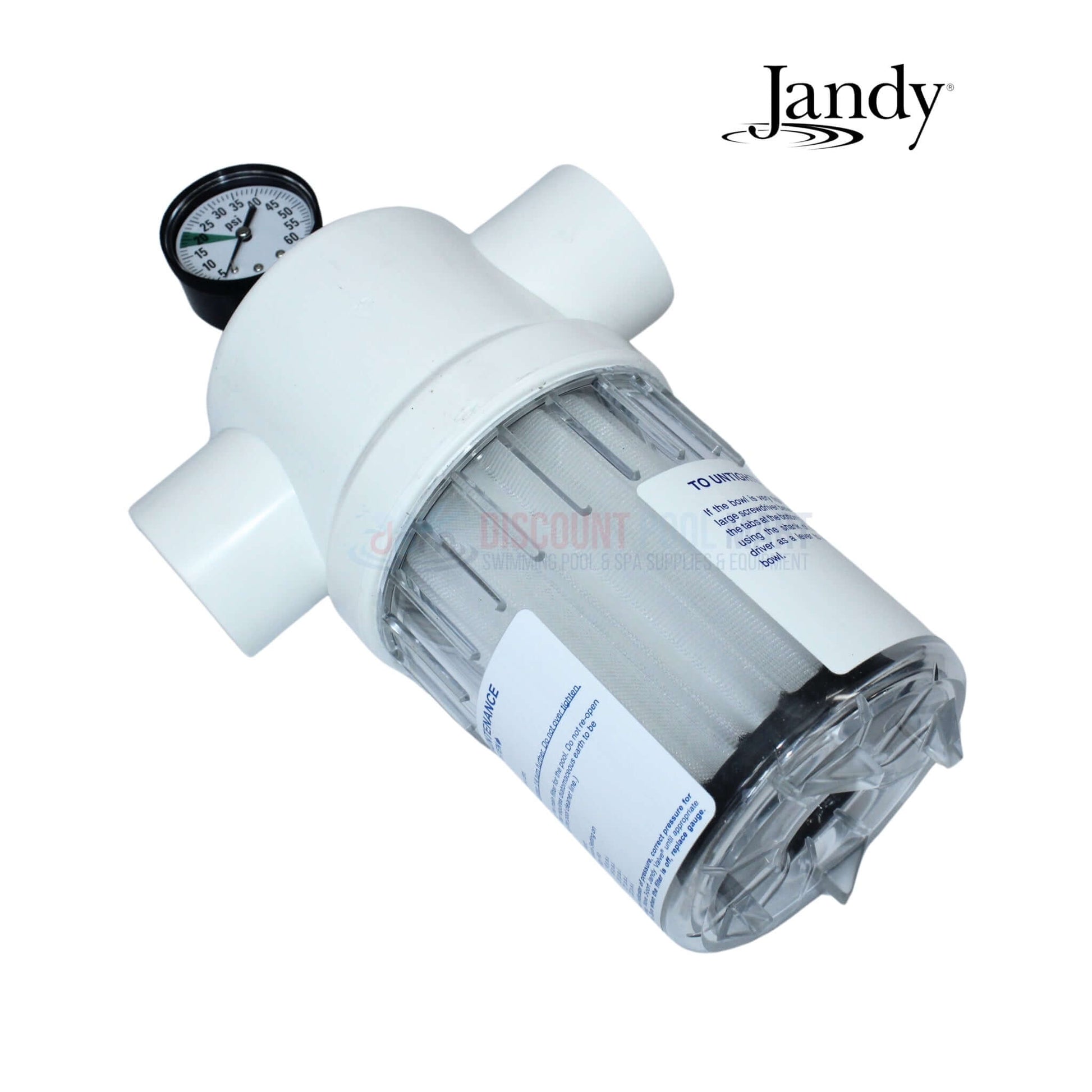 Jandy Energy Filter with Gauge for Ray-Vac Pro Series 2888 from Discount Pool Mart DPM, complete filtration solution.