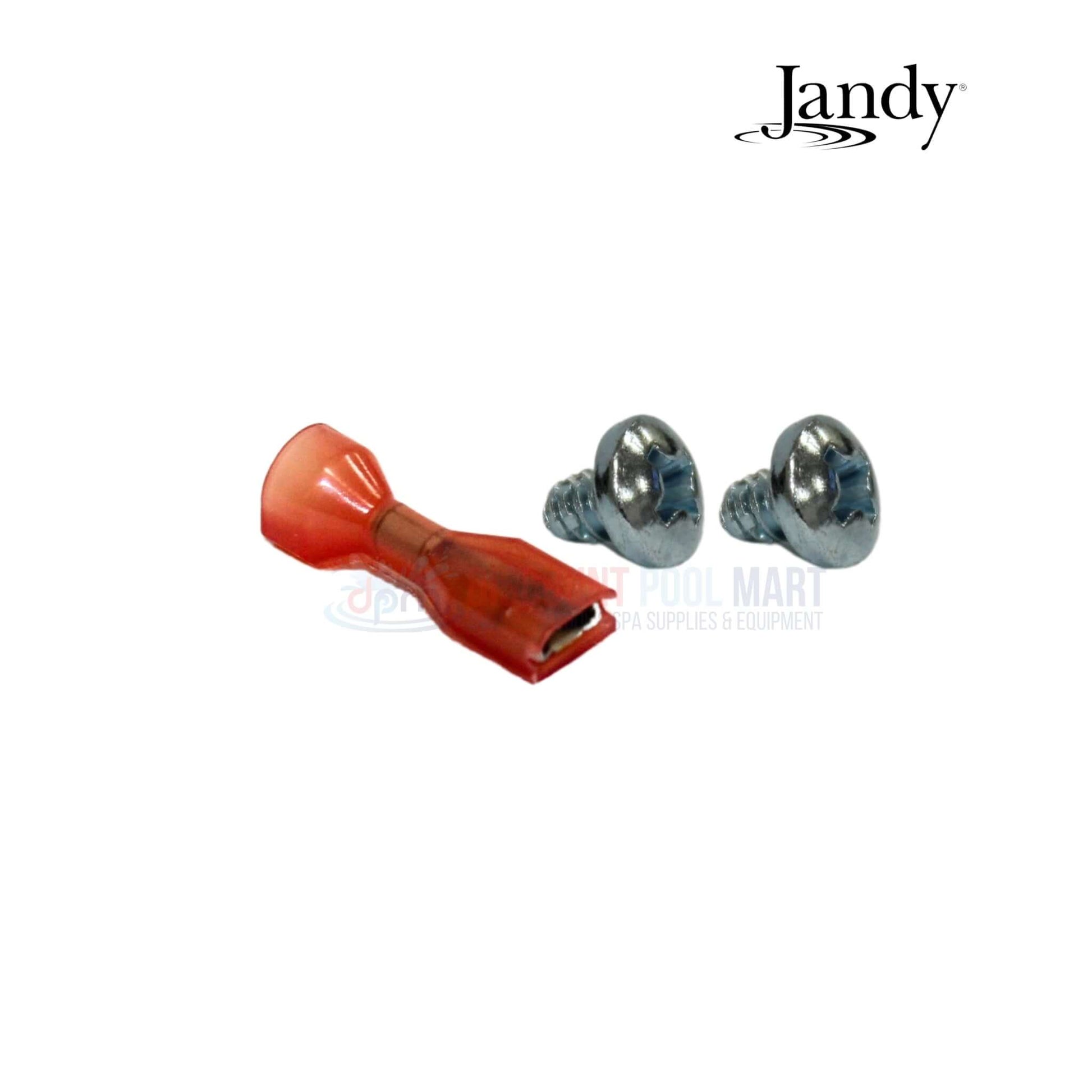 Jandy Lite2 Flame Sensor components including a connector and screws available at Discount Pool Mart DPM.