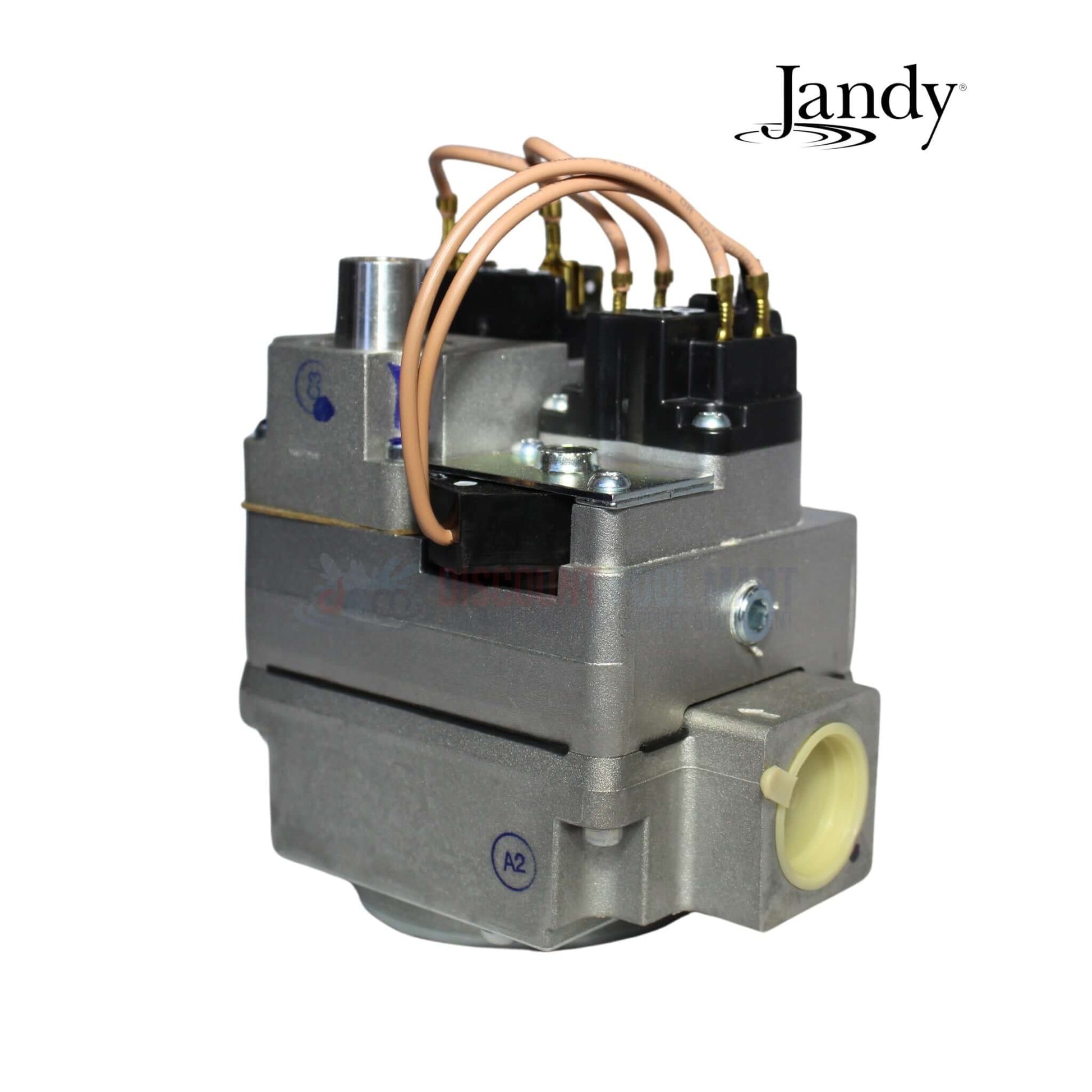 Jandy Gas Valve for JXI Heaters R0591400 at Discount Pool Mart DPM, essential for pool heater efficiency.