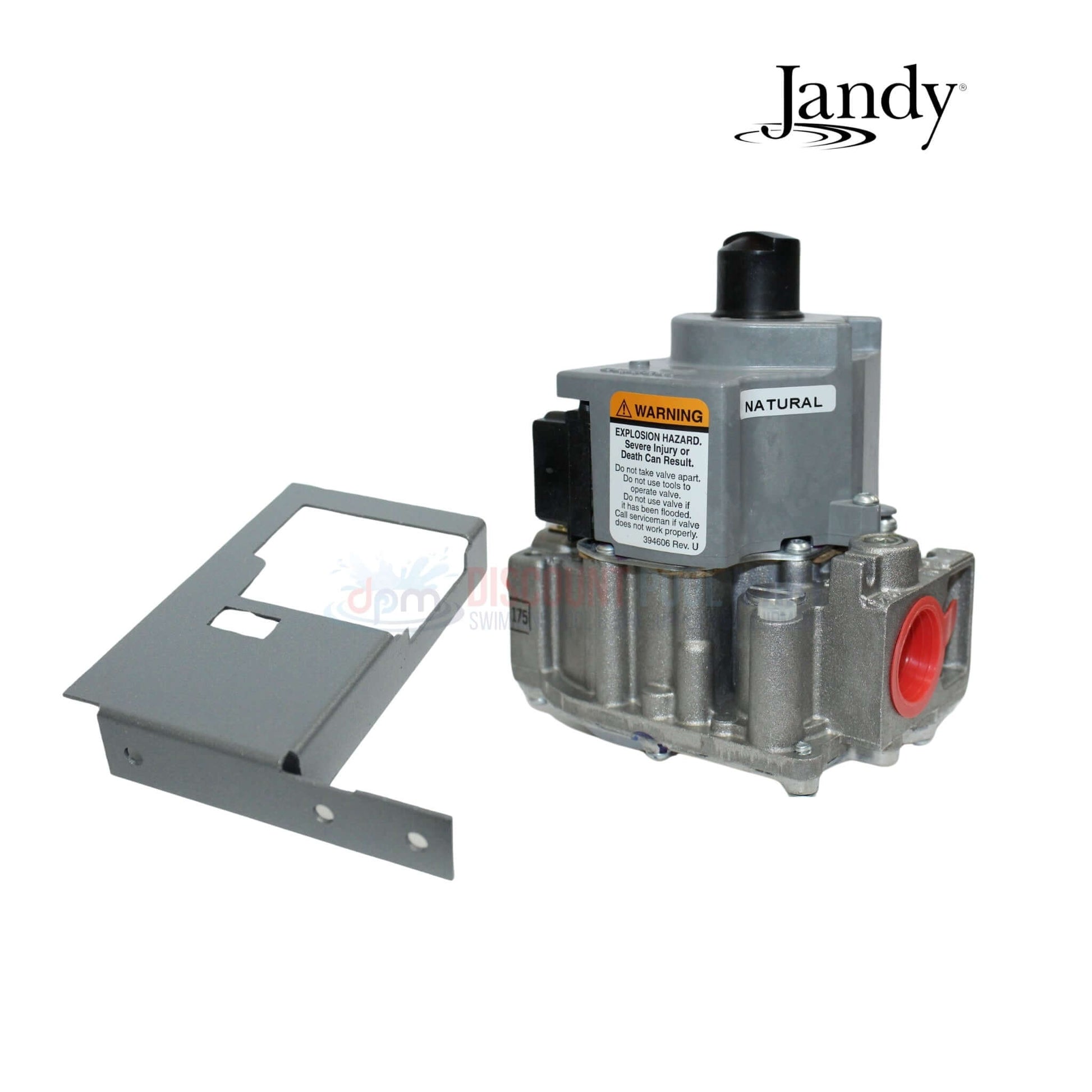 Jandy gas valve R0317100 for Lite2 LD & LJ heaters, natural gas valve from Discount Pool Mart DPM.