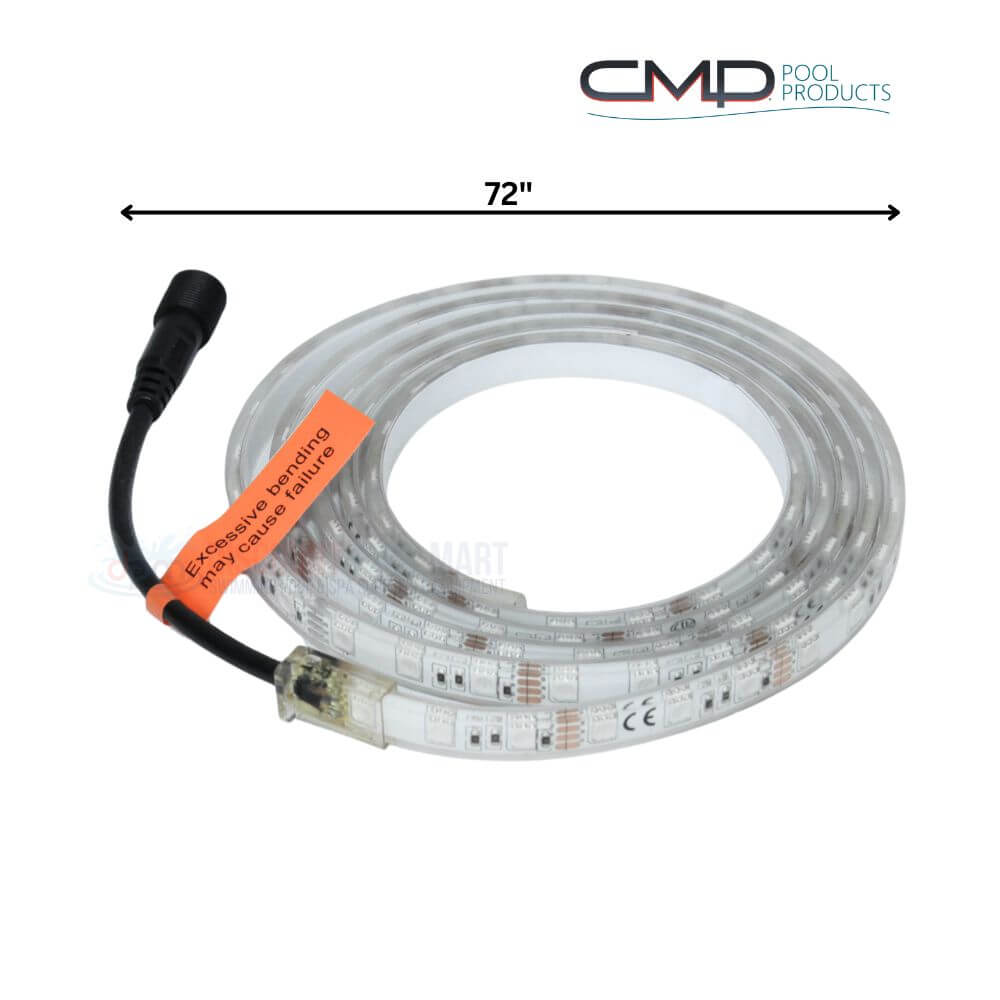 CMP 72" LED Waterfall Light Strip with connector from Discount Pool Mart. Ideal replacement for CMP Brilliant Wonders Waterfall.