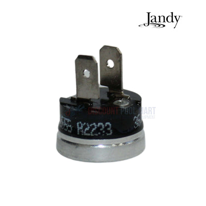 Jandy Hi-Limit Switch R0023000 for heaters at Discount Pool Mart DPM, prevents overheating at 150°F.