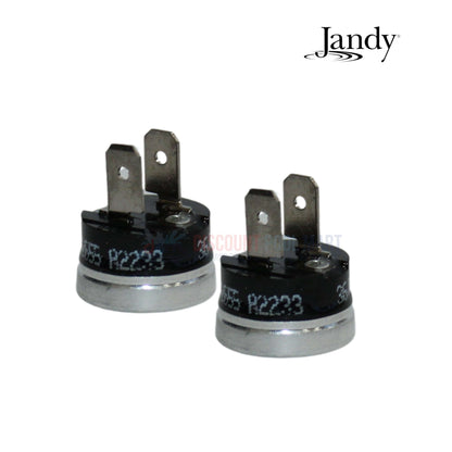 Jandy High Limit Switch Set, OEM R0457200 for LXi Heaters at Discount Pool Mart DPM, 2-pack safety component.
