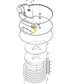 Diagram of Jandy Igniter Kit for JXI Heaters, model R0457502, from Discount Pool Mart (DPM). Essential for pool heater ignition.