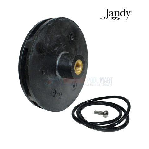 Jandy Impeller R0807200 replacement part with screw and O-ring for ePump PlusHP Stealth Pumps from Discount Pool Mart DPM.