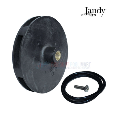 Jandy Impeller Kit R0807207 includes impeller, screw, and O-ring for SWF125 0.75HP and SHPF 5HP pumps at Discount Pool Mart.
