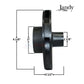 Jandy impeller side view dimensions for FloPro pumps, OEM part R0479602, available at Discount Pool Mart DPM.