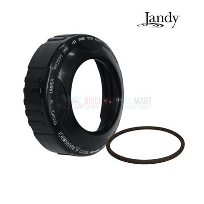 Jandy Large Collar and O-Ring R0502300 for Fusion Soft Salt Systems from Discount Pool Mart, ensuring leak-free connections.