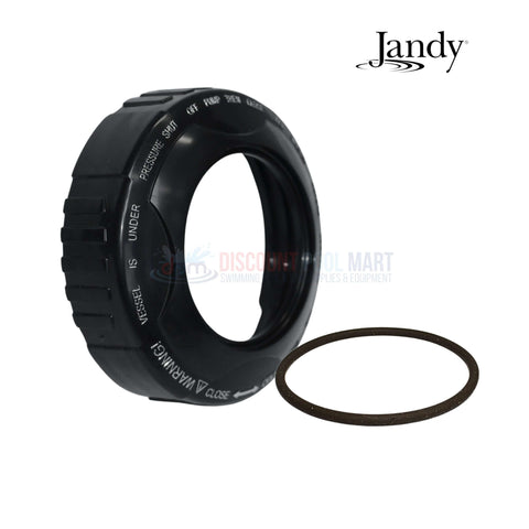 Jandy Large Collar and O-Ring R0502300 for Fusion Soft Salt Systems from Discount Pool Mart, ensuring leak-free connections.