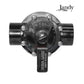 Jandy Neverlube 2 Port Diverter Valve 4724 for pool and spa systems at Discount Pool Mart DPM, 1.5" - 2" size.