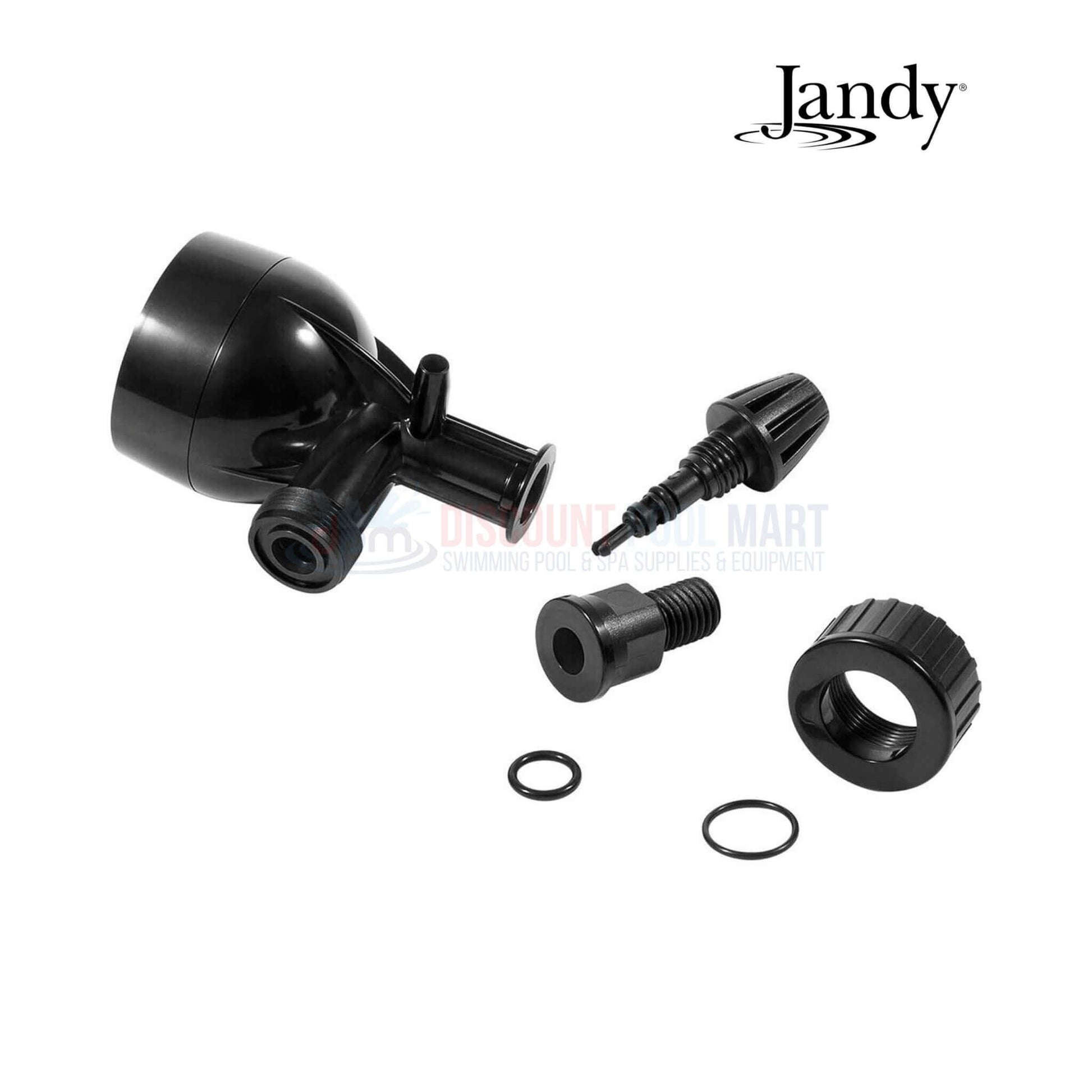 Jandy Pressure Gauge & Air Relief R0357200 components at Discount Pool Mart DPM, including fittings and O-rings.