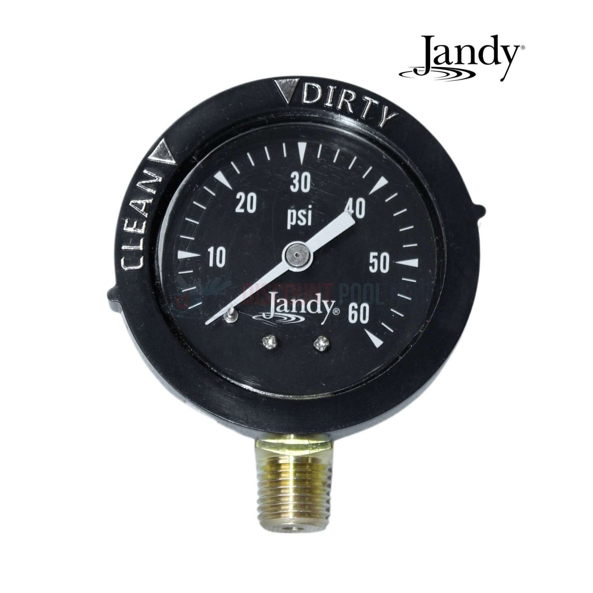 Jandy Pressure Gauge R0556900 for CS and CJ Series Filters | 0-60 PSI | Discount Pool Mart DPM