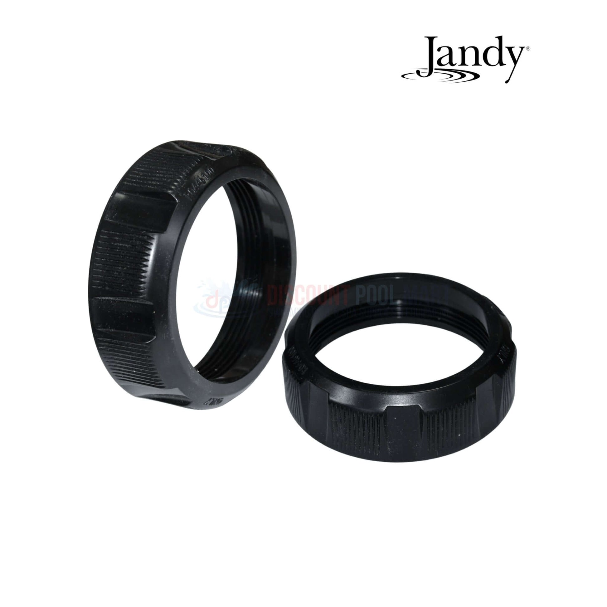 Jandy Tail Piece Union Kit for pumps with coupling nuts and O-rings. Quality part from Discount Pool Mart DPM.