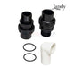 Jandy Tank Bottom Assembly components including fittings and O-rings from Discount Pool Mart DPM for CV Filters.