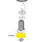 Jandy Tank O-Ring R0357800 diagram for DEV/DEL filters, vital for pool/spa sealing by Discount Pool Mart DPM.