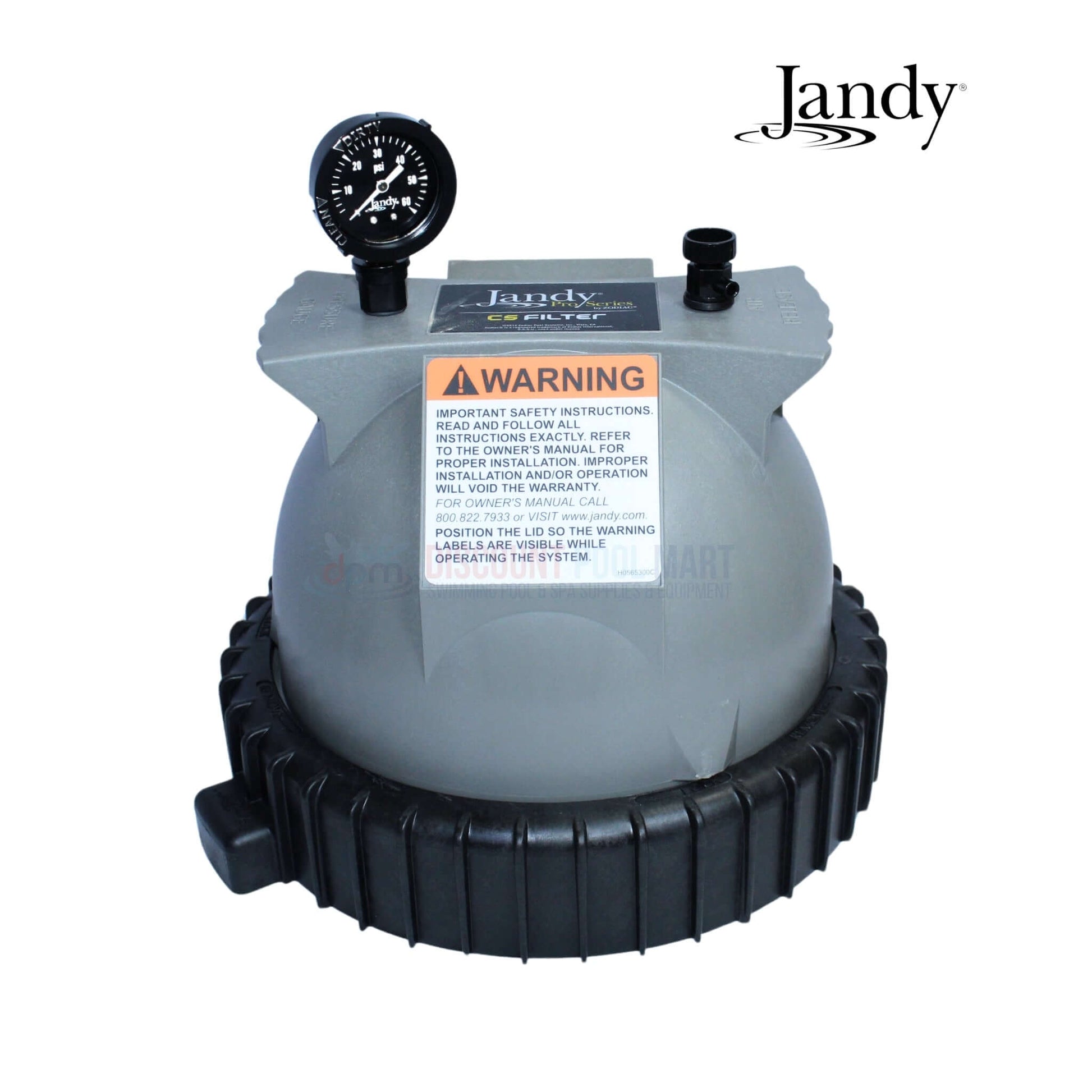 Jandy Top Housing Assembly for CS100 and CS150 Filters R0461900 at Discount Pool Mart DPM, ensuring optimal filtration efficiency.