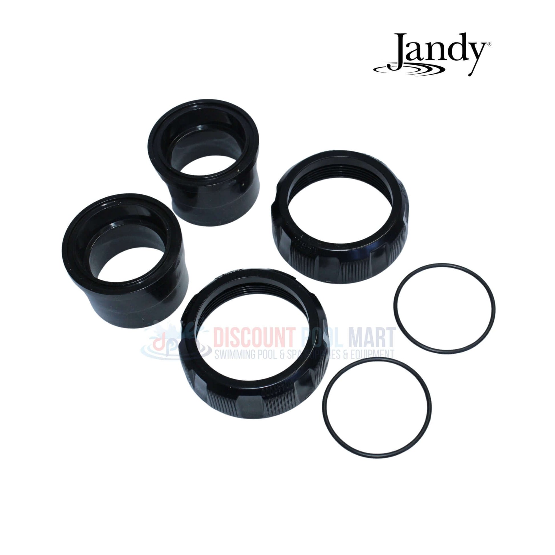 Jandy Union Tail Piece Kit for PlusHP PHPF PHPM Pumps, set of 2, discount from Discount Pool Mart DPM.
