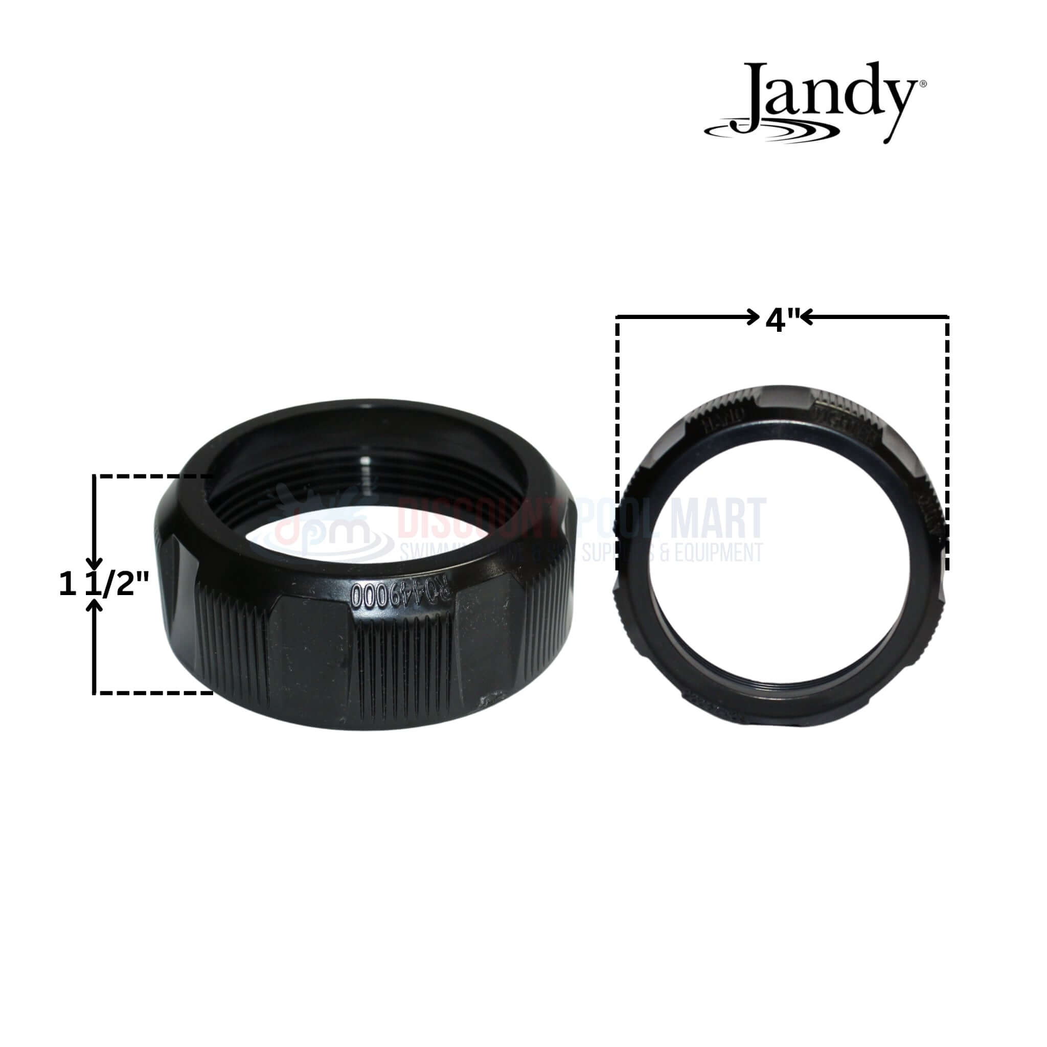 R0461800 | Jandy Universal Half Union Set & Drain Plug Cap For DEV and