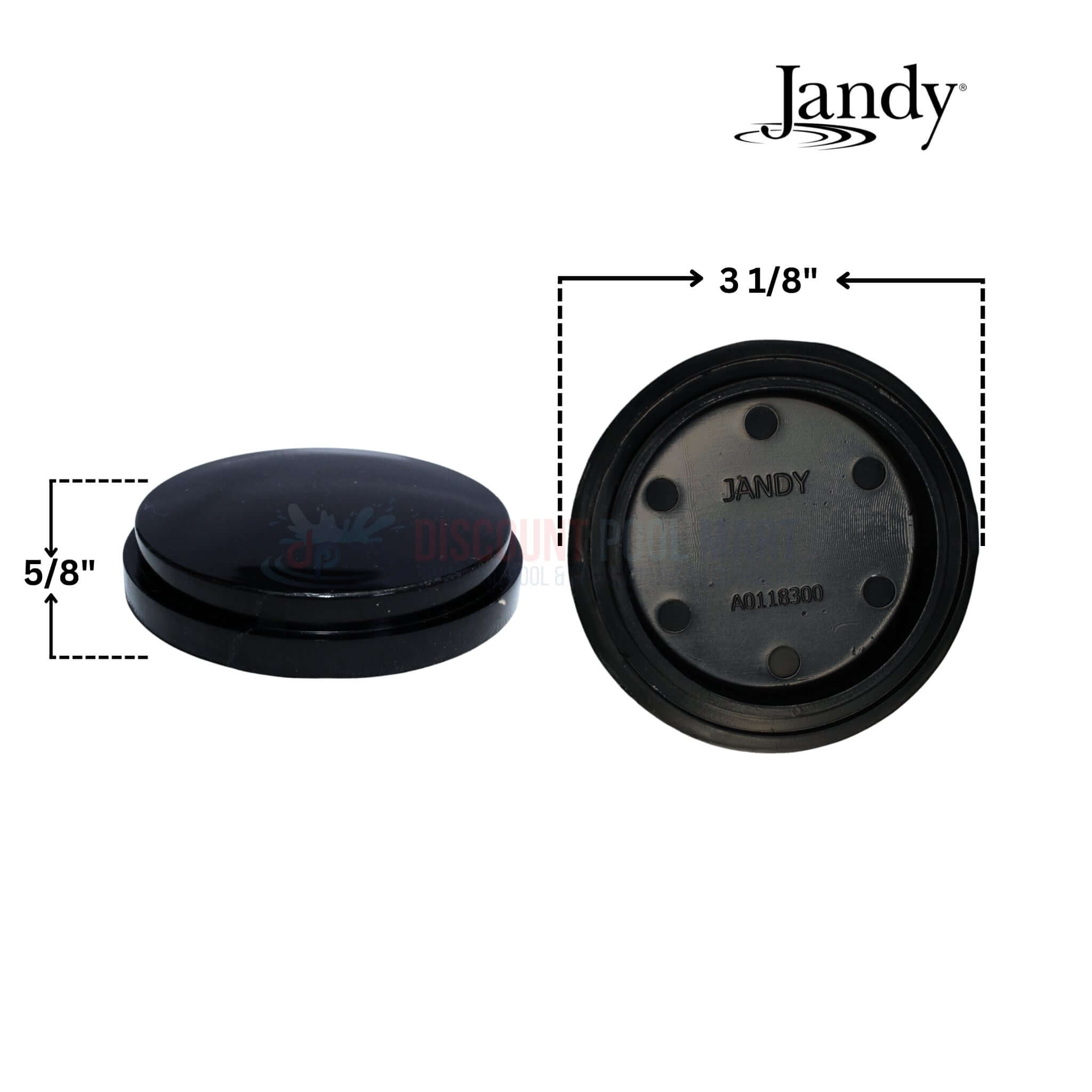 R0461800 | Jandy Universal Half Union Set & Drain Plug Cap For DEV and