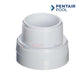 K12004 | Pentair Kreepy Krauly Automatic Regulator Valve connector from Discount Pool Mart, showcasing white, threaded design for pool maintenance.
