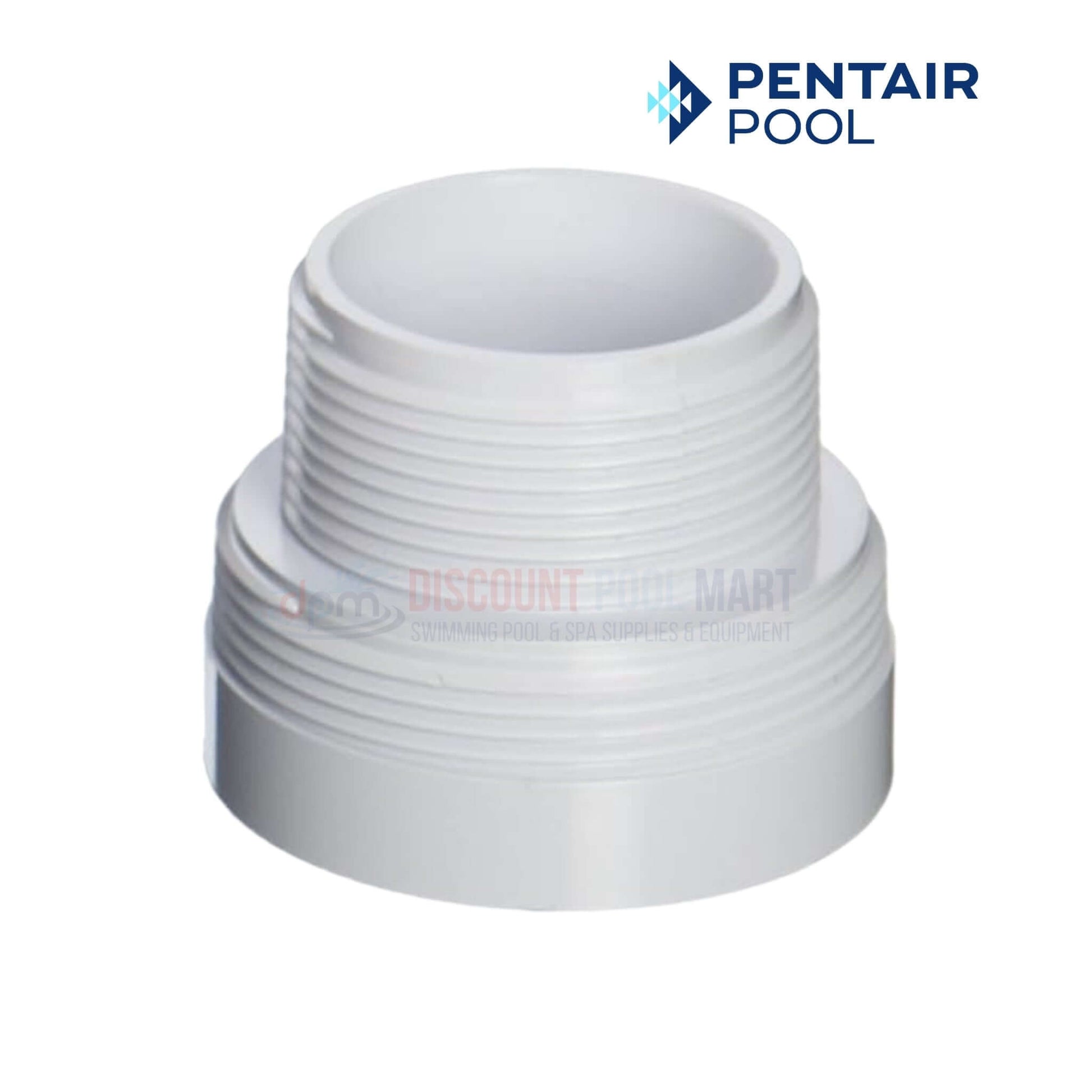 K12004 | Pentair Kreepy Krauly Automatic Regulator Valve connector from Discount Pool Mart, showcasing white, threaded design for pool maintenance.