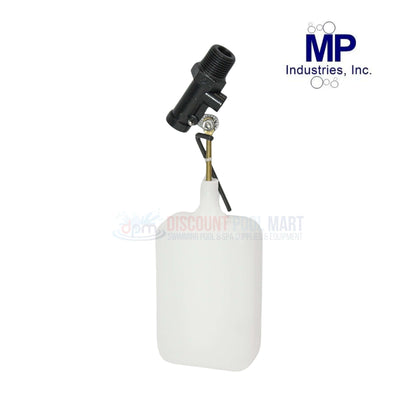 MP Industries Float for 1953-J, 3/8 MPT Water Leveler by Discount Pool Mart DPM, durable & adjustable valve assembly.