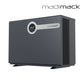 MadiMack InverElite Heat Pump | Heating & Cooling | Wi-Fi Control | 25-Year Warranty, sleek gray design, side view, efficient pool heating.