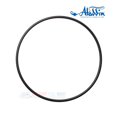 O-240 | Aladdin Filter Head/Volute/Seal Plate O-Ring in black, showcasing its circular shape for pool supplies. Discount Pool Mart.