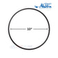 O-240 | Aladdin Filter Head/Volute/Seal Plate O-Ring, 10" durable seal by Discount Pool Mart for pool supplies.