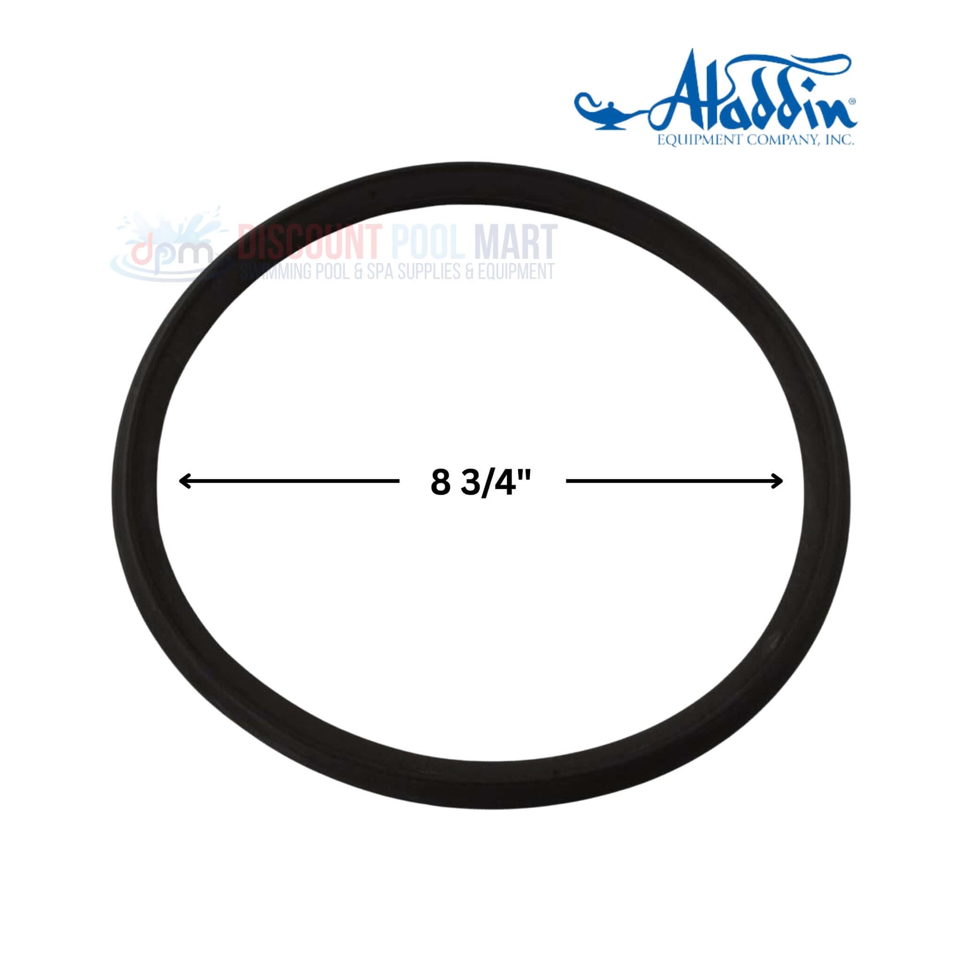 O-305 | Aladdin Hayward Star-Clear Filter Head O-Ring | CX250F, 8 3/4" diameter, black elastomer, perfect fit for pool filtration.