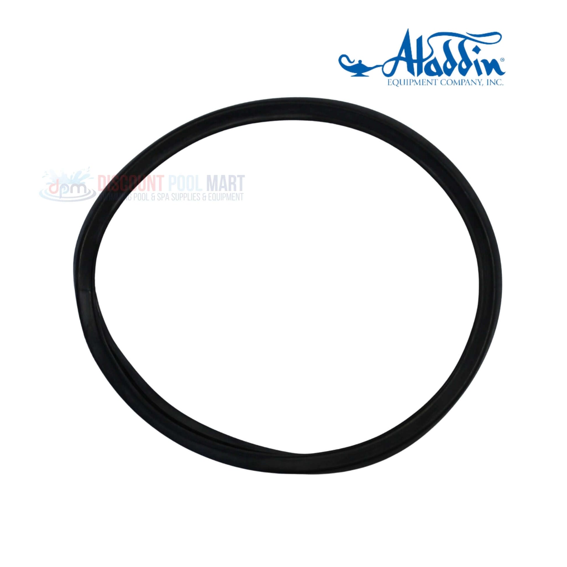 O-492 | Aladdin Sta-Rite Light Lens Gasket from Discount Pool Mart, black, circular, 7-1/4" inside diameter for pool lights.