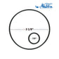 O-515KIT | Aladdin O-Ring Kit For Jandy 3 & 2 Port Valve with sizes 3 1/8" and 7/8" at Discount Pool Mart.