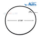 O-87 | Aladdin Universal 18" Filter Tank O-Ring, black elastomer, 1/4" thickness, 17 7/8" diameter, Discount Pool Mart.