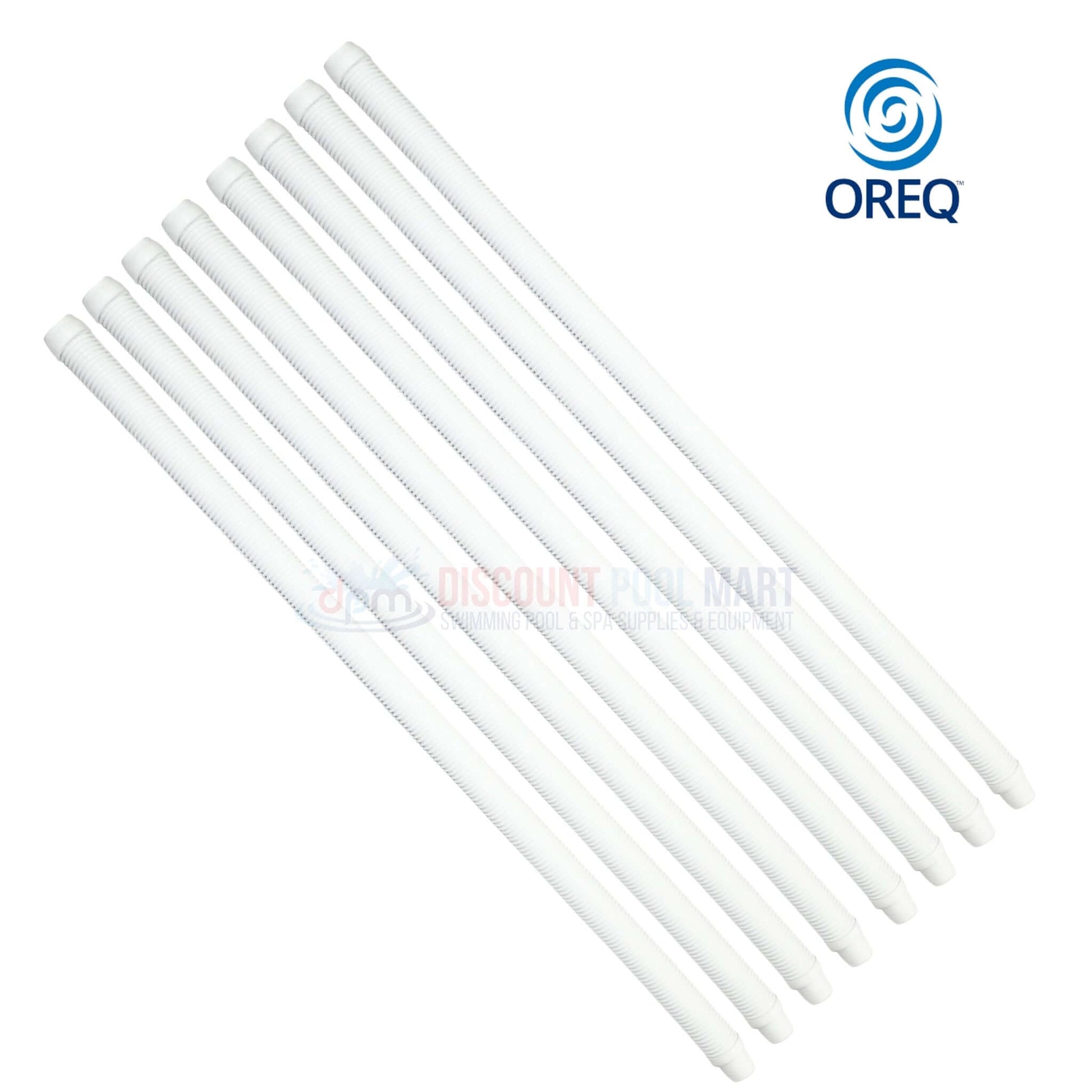 OREQ sectional connector hose for automatic pool cleaner vacuum, 4 ft, at Discount Pool Mart DPM, durable and reliable replacement.